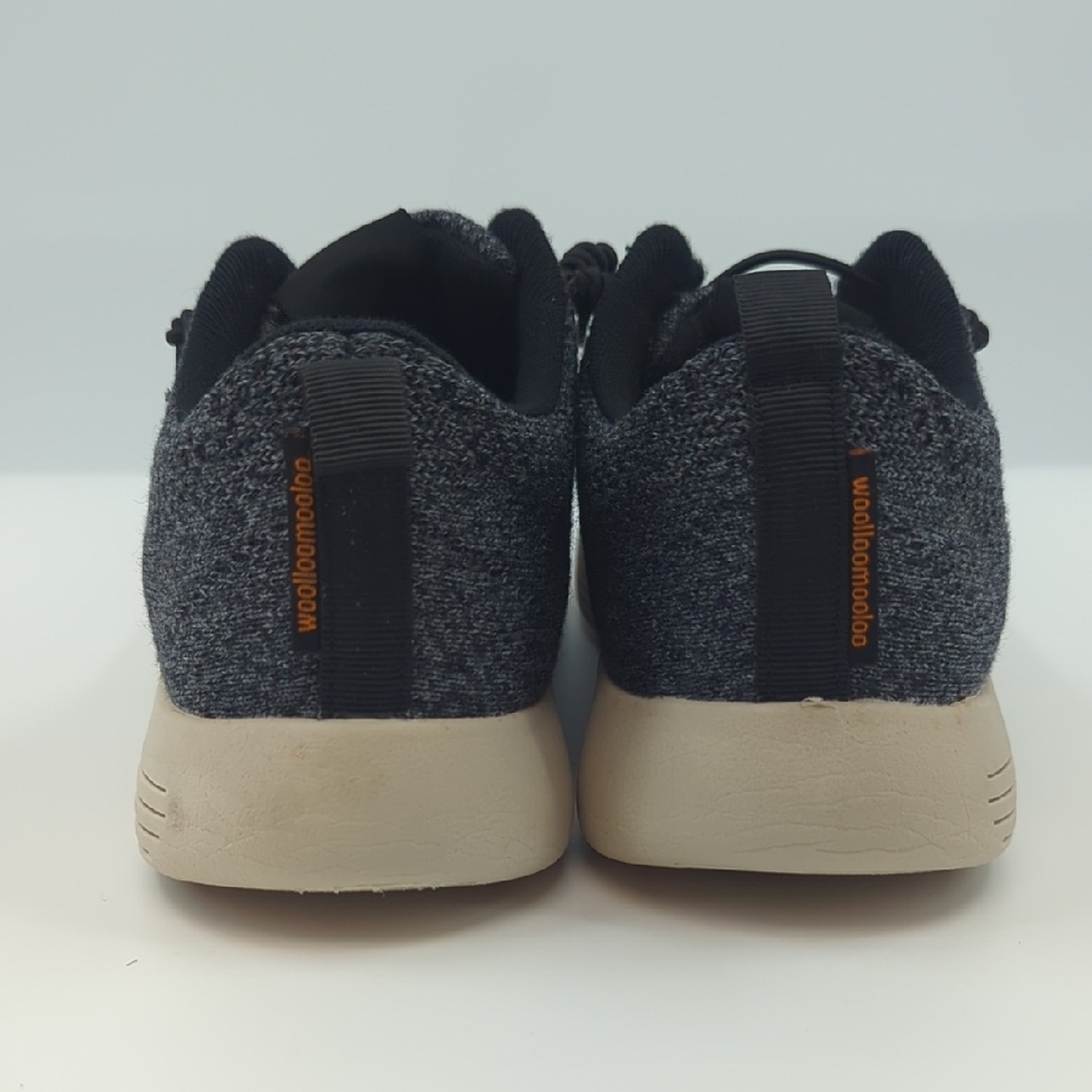 Woolloomooloo Belmont Black Slip-on Merino Wool Sneakers EU 39, US 8.5-9 - Picture 4 of 9
